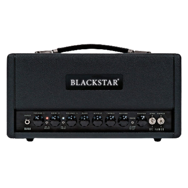 Blackstar St. James 50 6L6 H Tube Amplifier Head for Electric Guitar-Black