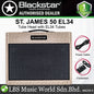 Blackstar St. James 50 watt Tube Head with EL34 Tubes 2 channel Amplifier