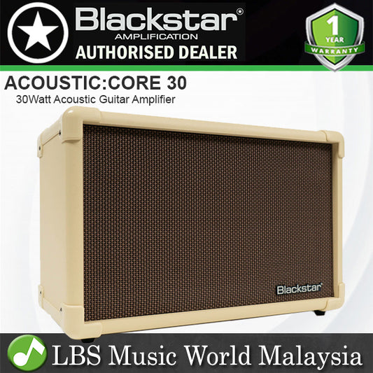 Blackstar ACOUSTIC:CORE 30 30Watt 2X5 Inch Amp Acosutic Guitar Amplifier (Core30)
