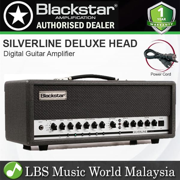 Blackstar Silverline Deluxe Head 100 Watt Digital Guitar Amp Amplifier with Speaker Emulated