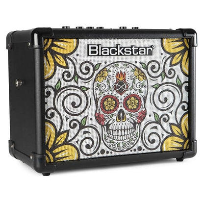 Blackstar ID:Core 10 V2 10 Watt 2 Channel Compact Limited Sugar Skull Guitar Amp Amplifier (ID Core)