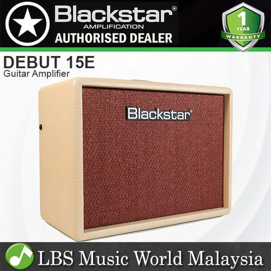 Blackstar Debut 15E 15 Watt 2x3 Inch Practice Guitar Combo Amplifier with Effect (15 E)