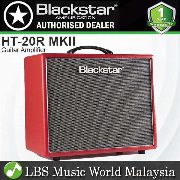 Blackstar HT-20R MKII 20-watt 1x12 Tube Combo Amp with Reverb Candy Apple Red (HT20R HT 20R)