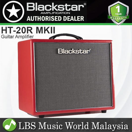 Blackstar HT-20R MKII 20-watt 1x12 Tube Combo Amp with Reverb Candy Apple Red (HT20R HT 20R)