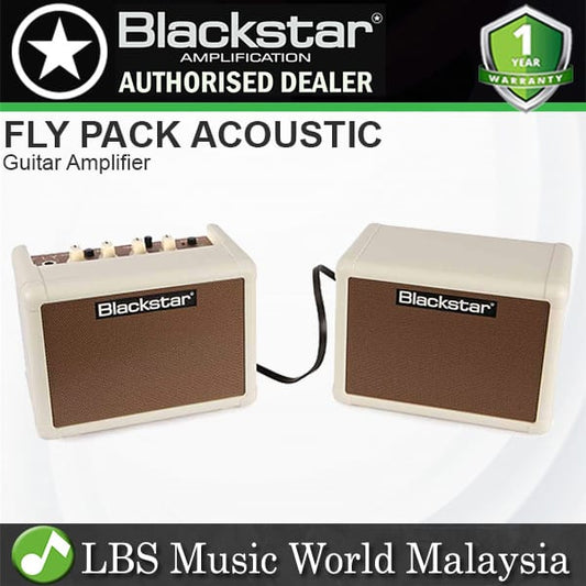 Blackstar FlyPack Acoustic 3 Watt 1x3" Combo Amplifier with Extension Speaker (Fly3Pack)