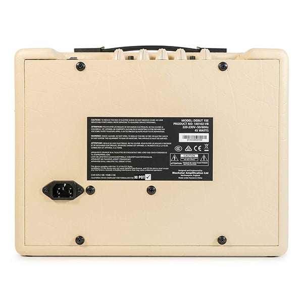 Blackstar Debut 15E 15 Watt 2x3 Inch Practice Guitar Combo Amplifier with Effect (15 E)