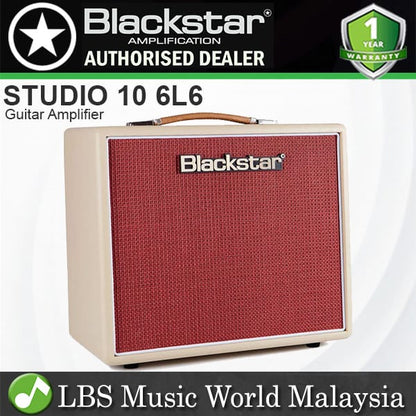 Blackstar Studio 10 6L6 1x12" 10 Watt Class A Tube Combo Valve Guitar Amplifier with Effects