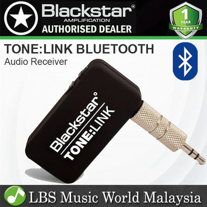 Blackstar Tone:Link Bluetooth Audio Receiver with 2 Channel and Li-Battery (Tone Link)