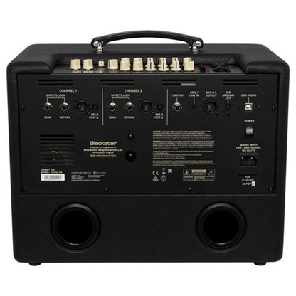 Blackstar Sonnet 120 Watt Compact USB XLR Acoustic Guitar Combo Amp Amplifier Black