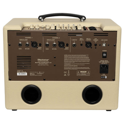 Blackstar Sonnet 120 Watt Compact USB XLR Acoustic Guitar Combo Amp Amplifier Blonde