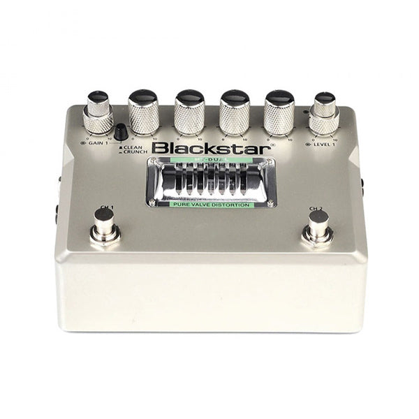 Blackstar HT-Dual Valve 2 Channel Tube Distortion Silent Switching Guitar Pedal Effect (HT Dual)