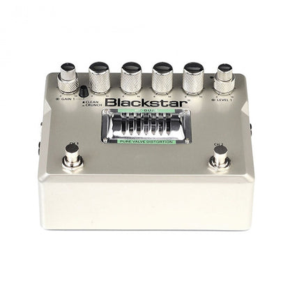 Blackstar HT-Dual Valve 2 Channel Tube Distortion Silent Switching Guitar Pedal Effect (HT Dual)