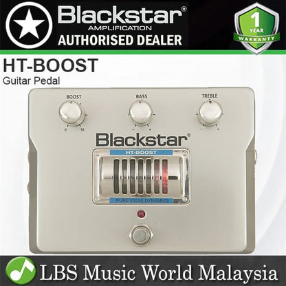 [Discontinued] Blackstar HT-Boost Valve High Gain Silent Switching Guitar Bass Pedal Effect (HT Boost)