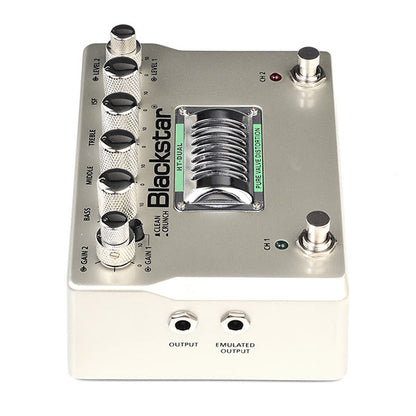 Blackstar HT-Dual Valve 2 Channel Tube Distortion Silent Switching Guitar Pedal Effect (HT Dual)