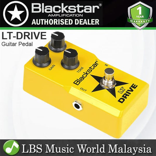 Blackstar LT-Drive Overdrive Guitar Effects Pedal For Electric Guitar (LT Drive LTDrive)