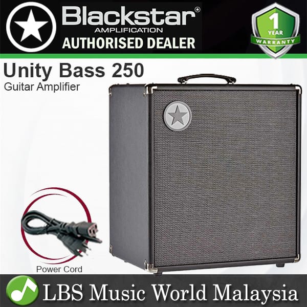 Blackstar Unity Bass 250 Watt Active Extension XLR Closed Back Speaker Cabinet (U250)