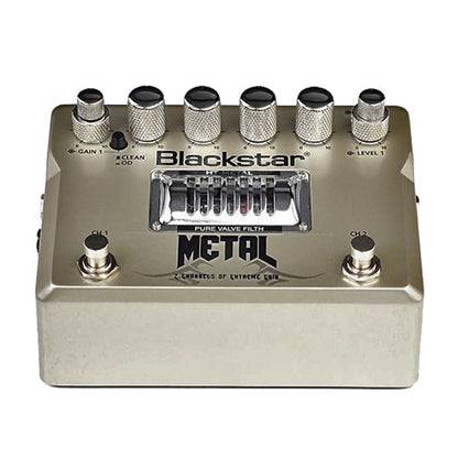 [Discontinued] Blackstar HT-Metal 2 Channel Extreme Gain and Tone Valve Distortion Guitar Pedal (HT Metal)