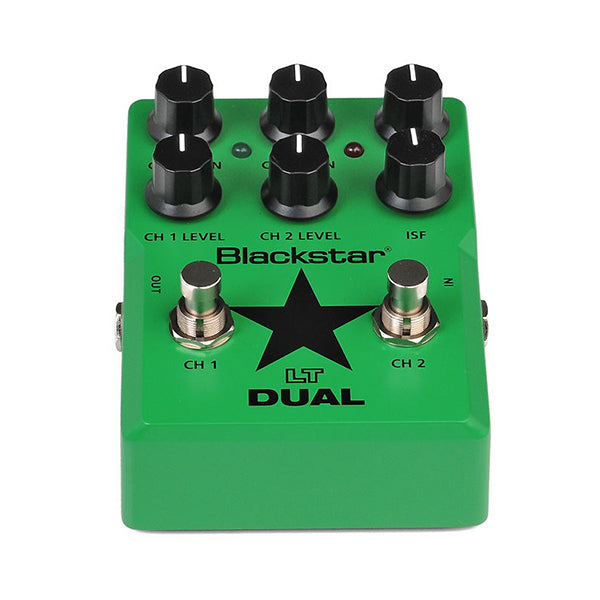 Blackstar LT-Dual 2 Channel Gain Overdrive Distortion ISF Valve Guitar Effect Pedal (LT Dual)