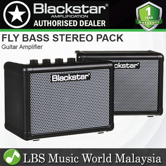 Blackstar Fly Bass Stereo Pack 3 Watt  Compact Combo Mini Guitar Amp Amplifier (Fly3)