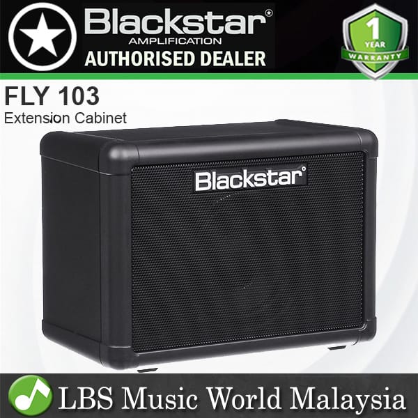 Blackstar Fly 103 3 Watt Closed Back Speaker Extension Cabinet for Fly 3 Amp Amplifier (Fly103)