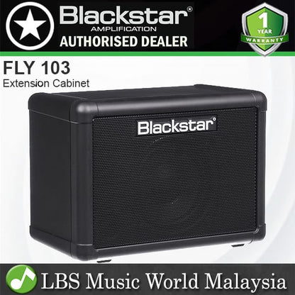 Blackstar Fly 103 3 Watt Closed Back Speaker Extension Cabinet for Fly 3 Amp Amplifier (Fly103)