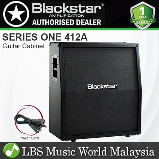 [Discontinued] Blackstar Series One 412A Angled Extension Switchable Mono Cabinet Guitar Amp Amplifier (412 A)