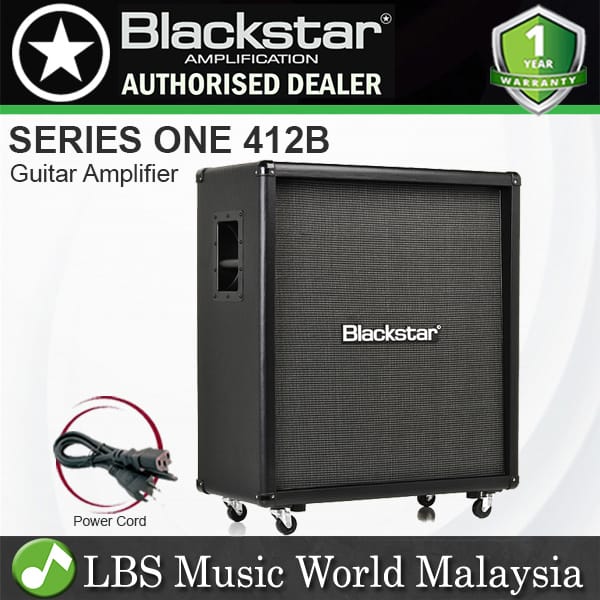 [Discontinued] Blackstar Series One 412B Base Straight Extension Mono Cabinet Guitar Amp Amplifier (412 B)
