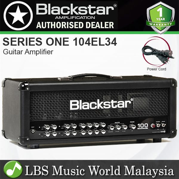 [Discontinued] Blackstar Series One 104EL34 100 Watt Tube Head Guitar Amplifier Amp with Effect (104 EL34)
