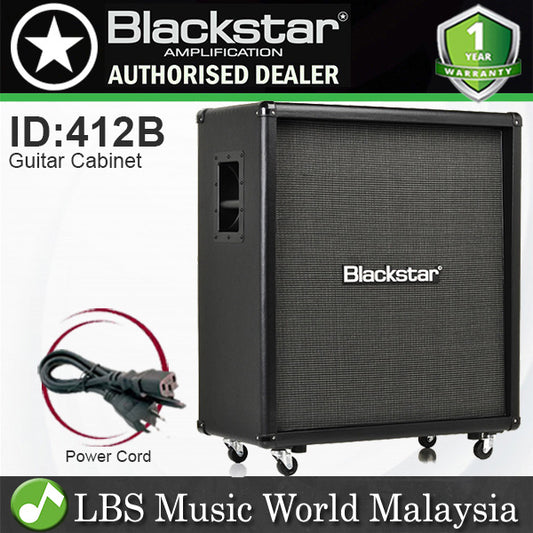 [Discontinued] Blackstar ID:412B 320 Watt Extension Straight Base Speaker Mono Guitar Cabinet (ID 412)