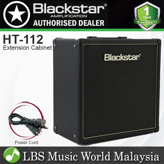 [Discontinued] Blackstar HT-112 50 Watt Speaker Extension Closed Back Cabinet for Guitar (HT112 HT 112)