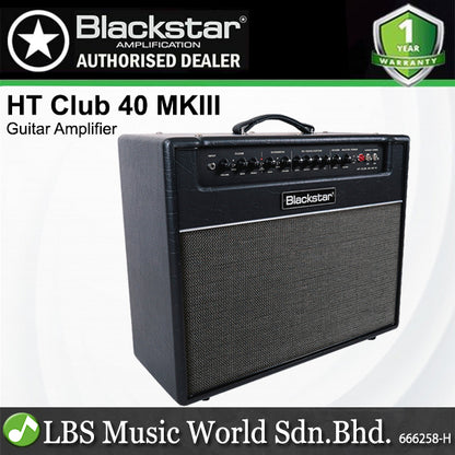 Blackstar HT Club 40 MKIII MK3 40 Watt 2 Channel 4 Footswitchable Voice Guitar Amp