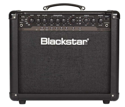 [Discontinued] Blackstar ID:15 TVP 15 Watt 1x10" Electric Guitar Combo Amp Amplifier with Effects (ID 15)
