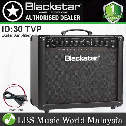 [Discontinued] Blackstar ID:30 TVP 30 Watt 1x12" Electric Solid State Guitar Combo Amp Amplifier (ID 30)