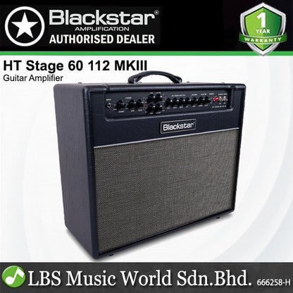 Blackstar HT Stage 60 112 MKIII MK3 60 Watt 3 Channel Tube Combo Guitar Amplifier