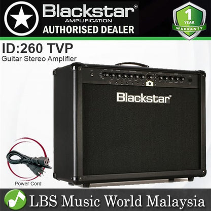 [Discontinued] Blackstar ID:260 TVP 60 Watt 2x12" Guitar Stereo Combo Amp Amplifier With Effect (ID 260)