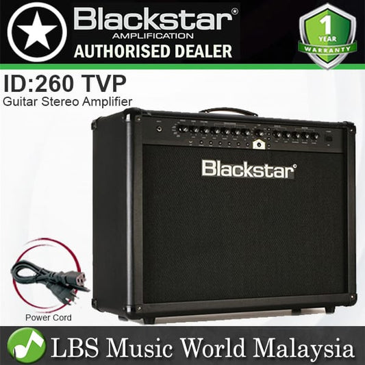 [Discontinued] Blackstar ID:260 TVP 60 Watt 2x12" Guitar Stereo Combo Amp Amplifier With Effect (ID 260)