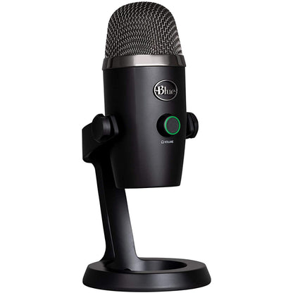 Blue Microphones Yeti Nano Premium Dual Pattern USB Mic Blue Voice with Cable and Adapter