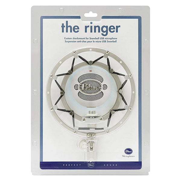 Blue Microphones The Ringer Universal Mic Shock Mount for Snowball - Silver