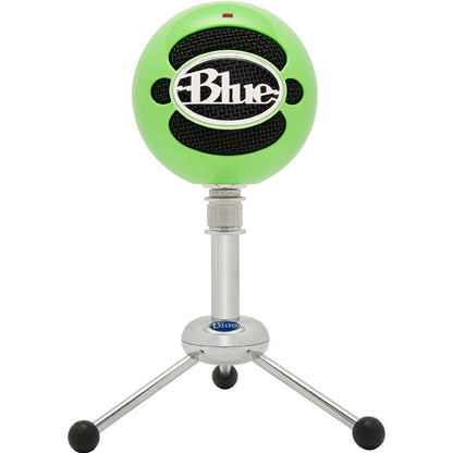Blue Microphones Snowball USB Mic With Stand and Cable - Neon Green