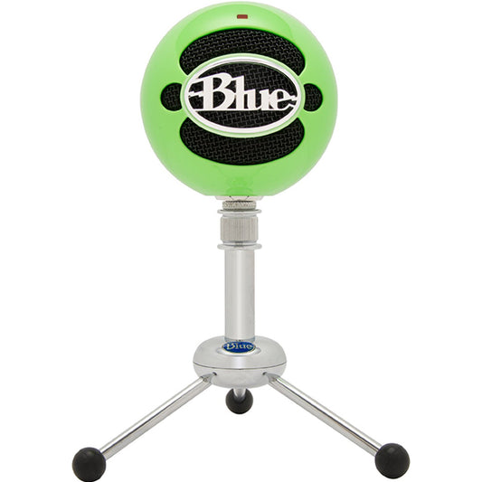 Blue Microphones Snowball USB Mic With Stand and Cable - Neon Green