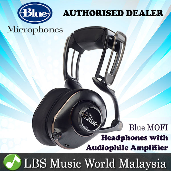 Blue Microphones Headphone Mo-Fi Headphones Powered High-Fidelity with Integrated Audiophile Amplifier