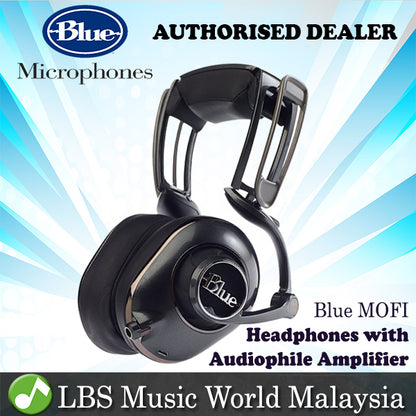 Blue Microphones Headphone Mo-Fi Headphones Powered High-Fidelity with Integrated Audiophile Amplifier