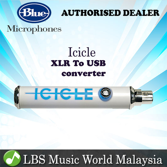 Blue Microphones Icicle XLR to USB Microphone Mic Converter Preamp