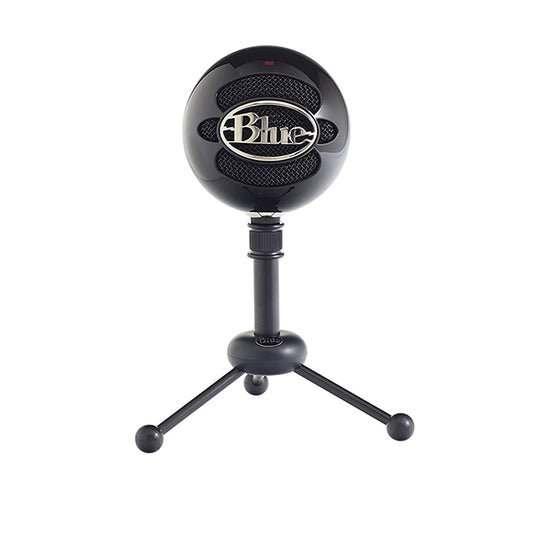 Blue Microphones Snowball USB Mic With Stand and Cable - Gloss Black