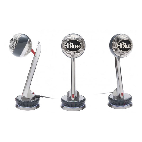 Blue Microphone Nessie Adaptive USB Cardioid Microphones Mic