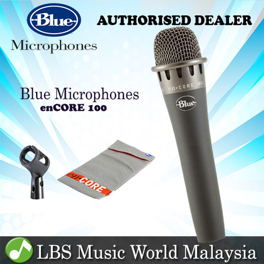 Blue Microphones enCORE 100 Dynamic Handheld Vocal Instrument Microphone Mic