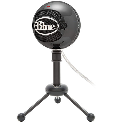 Blue Microphones Snowball USB Mic With Stand and Cable - Gloss Black