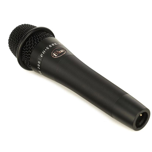 Blue Microphones enCORE 200 Black Dynamic Active Handheld Vocal Microphone Mic