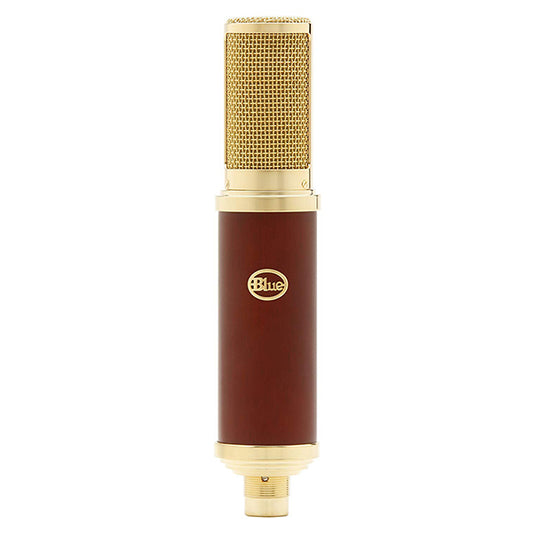 Blue Microphones Woodpecker Active Ribbon Microphone Mic Wood Finish