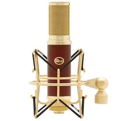 Blue Microphones Woodpecker Active Ribbon Microphone Mic Wood Finish